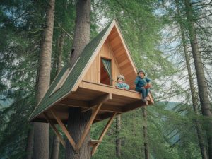 Dormir dans une cabane dans les arbres en Suisse : une aventure familiale inoubliable