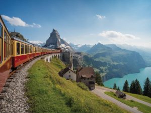 Les plus belles escapades en train panoramique à faire en famille en Suisse