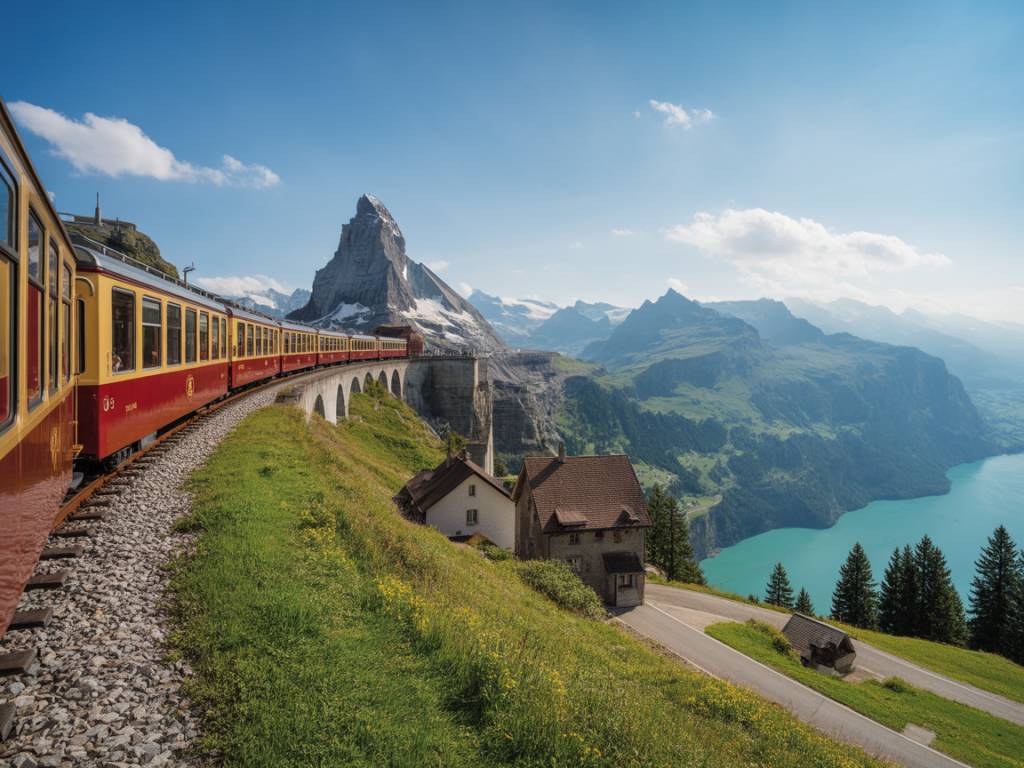 Les plus belles escapades en train panoramique à faire en famille en Suisse